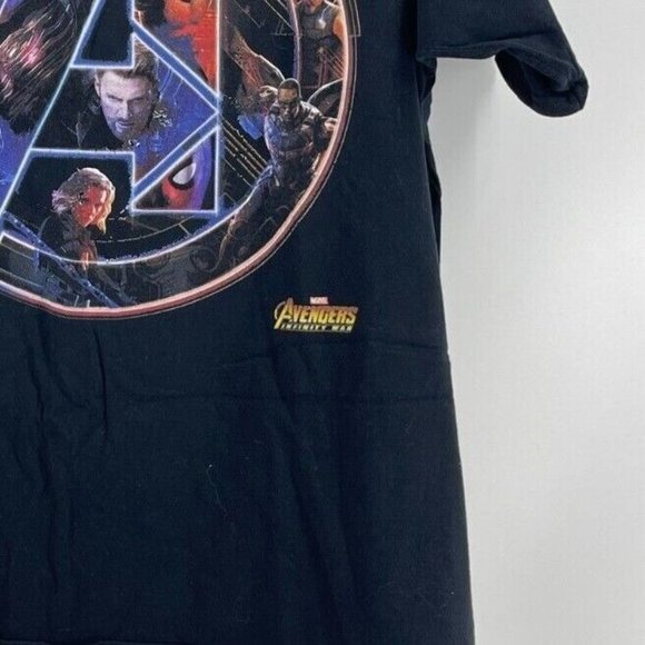 Marvel Comics Avengers Infinity War Men's Graphic Tee T Shirt Tee Black Size 3XL - Picture 5 of 11